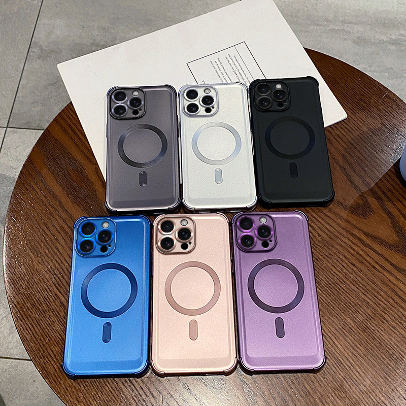 Metallic Magnetic Case Cover for iPhone
