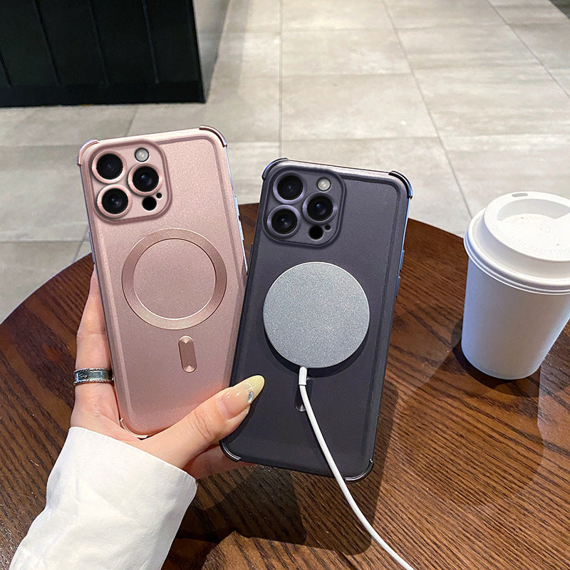 Metallic Magnetic Case Cover for iPhone
