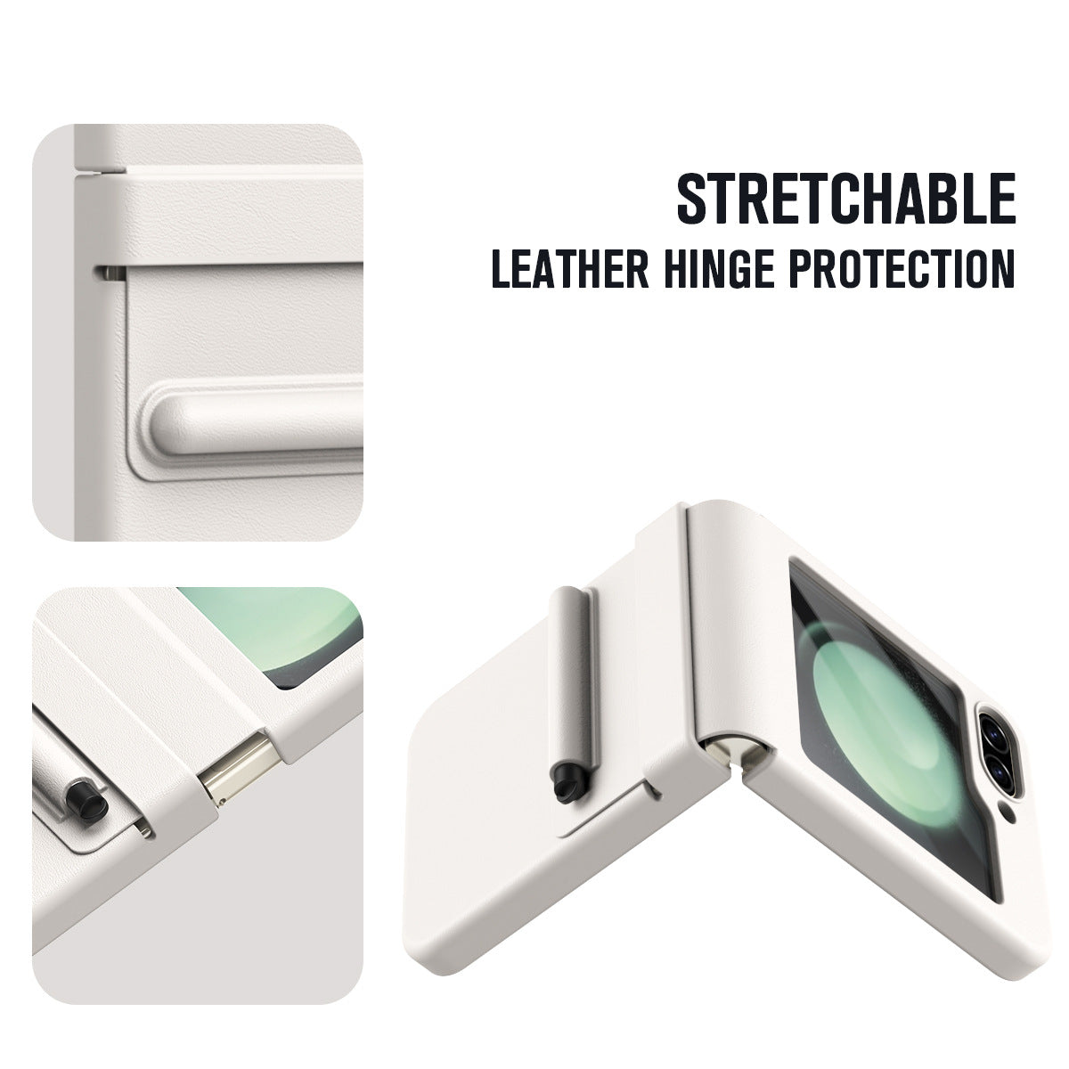 Suitable for Samsung Flip Series With Pen Slot & Complimentary Stylus Case