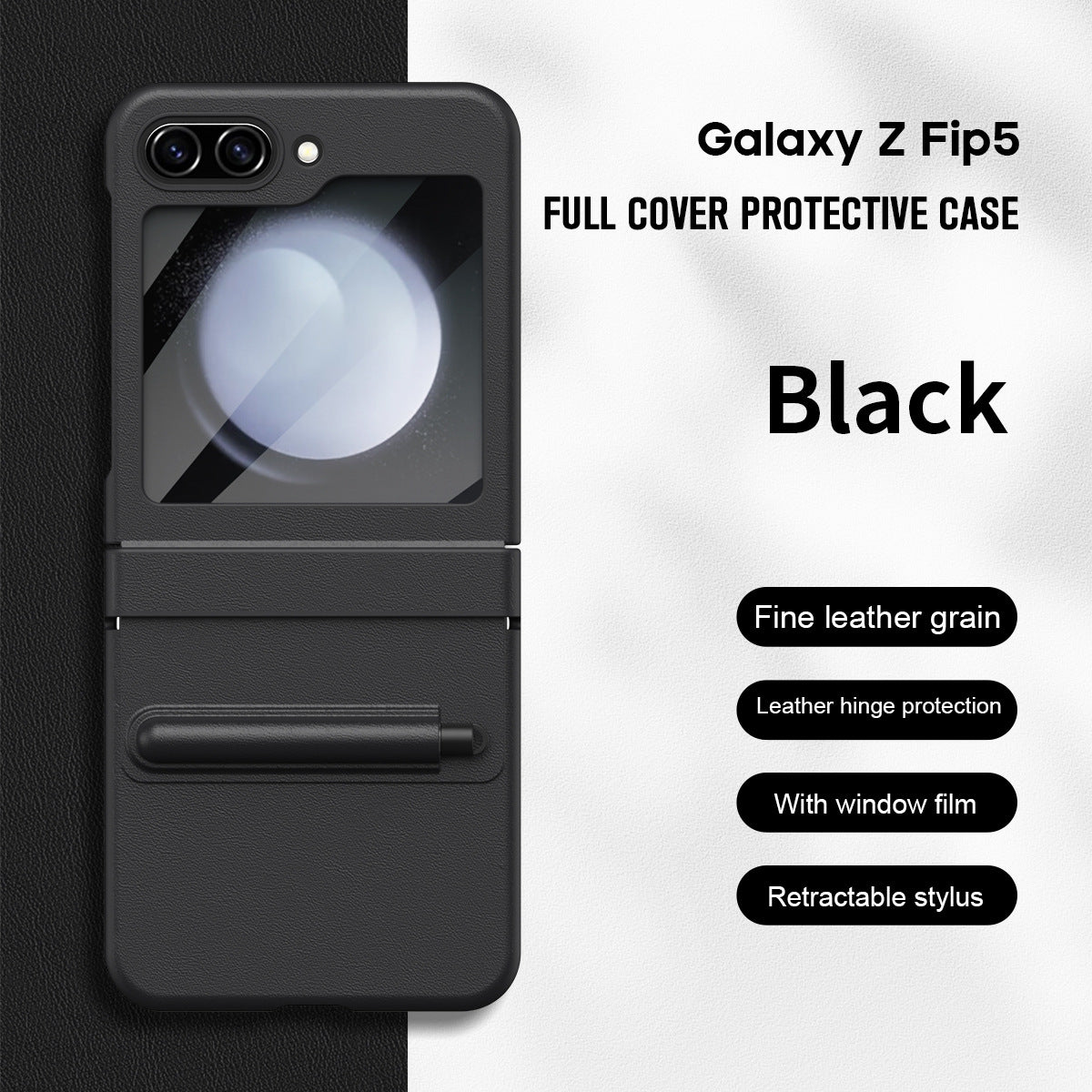 Suitable for Samsung Flip Series With Pen Slot & Complimentary Stylus Case