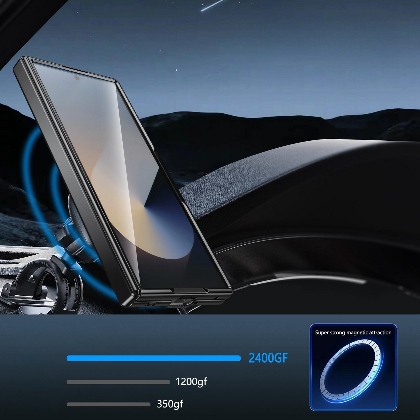 Powerful Magnetic Holder Case Cover for Samsung Fold Series