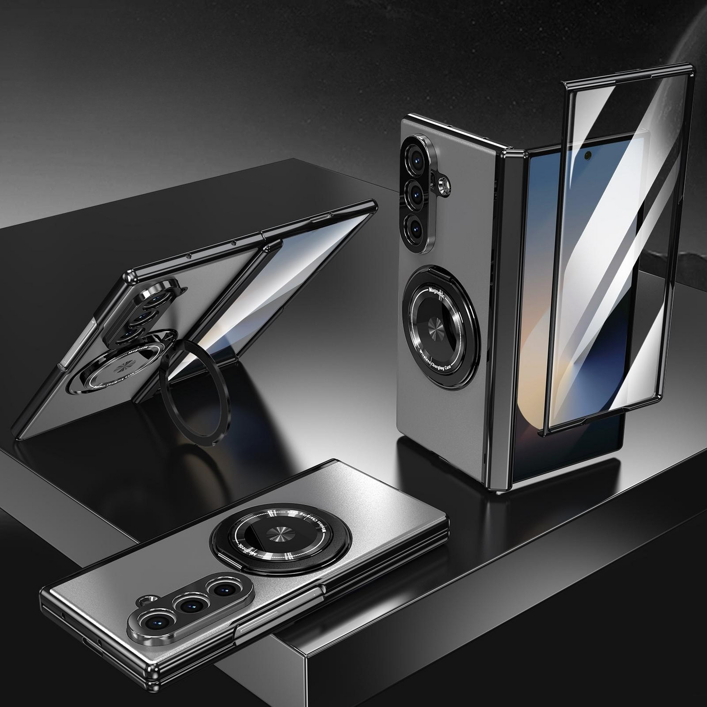 Powerful Magnetic Holder Case Cover for Samsung Fold Series