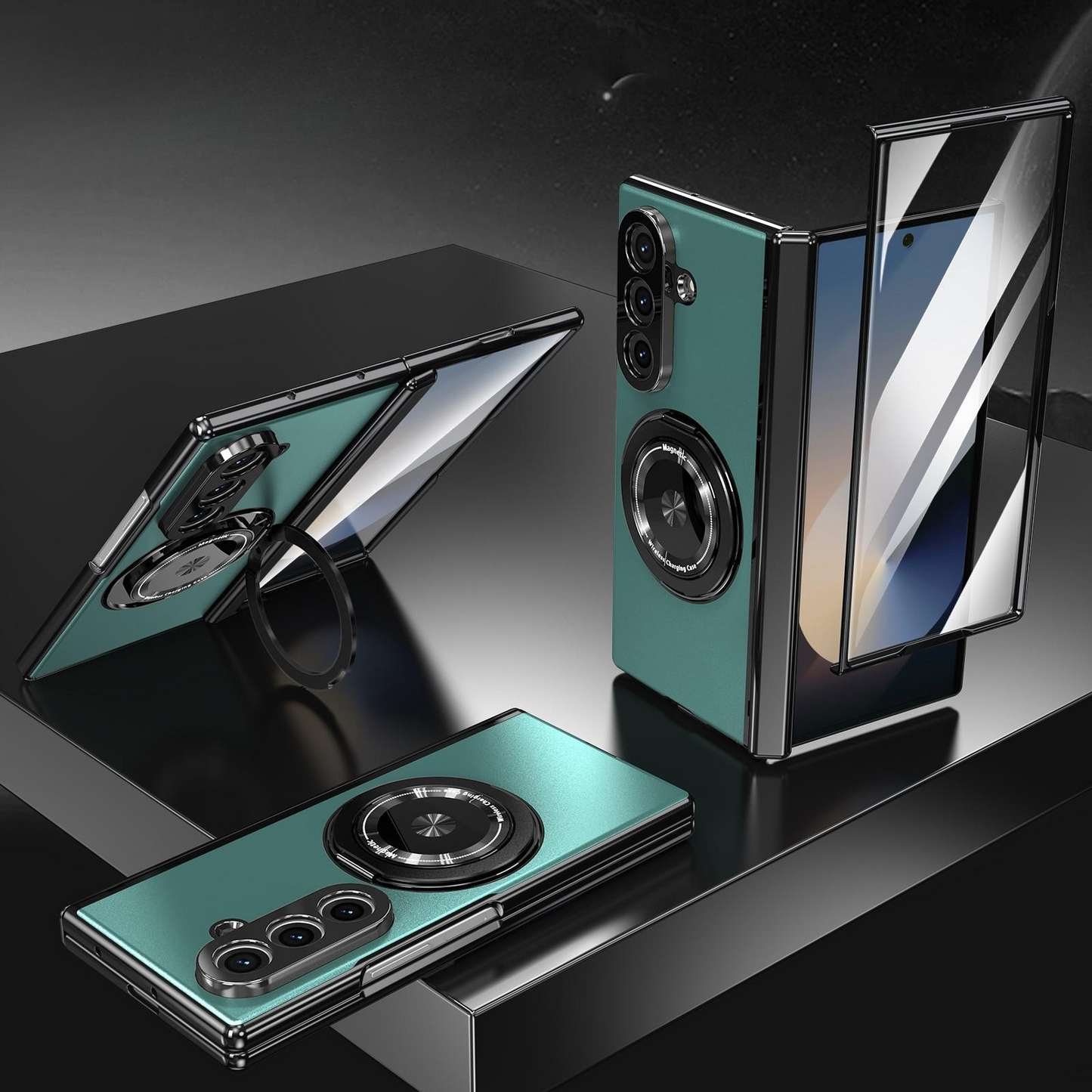 Powerful Magnetic Holder Case Cover for Samsung Fold Series