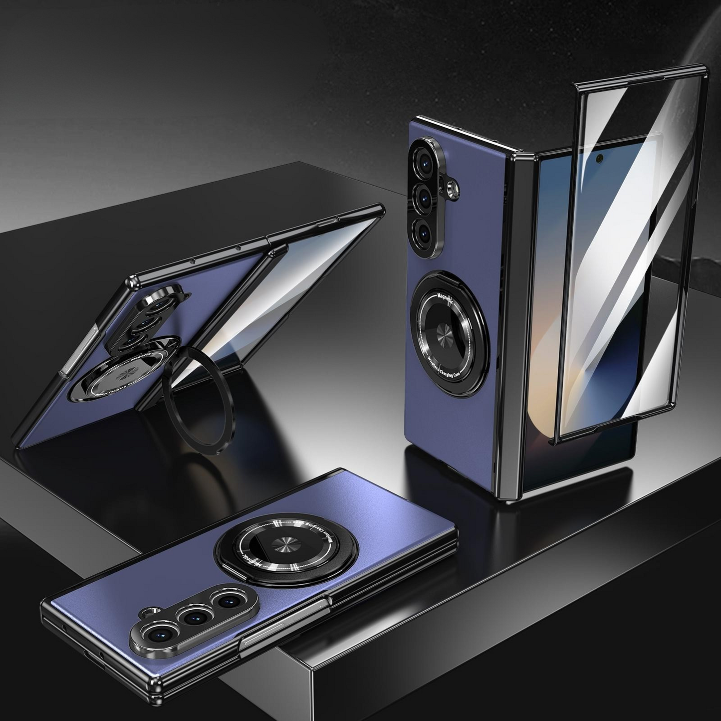 Powerful Magnetic Holder Case Cover for Samsung Fold Series