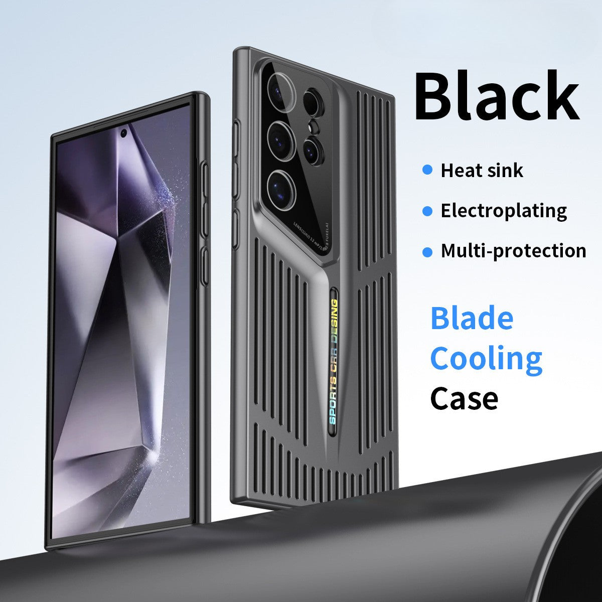 Blade Cooling Case Cover for Samsung S Series