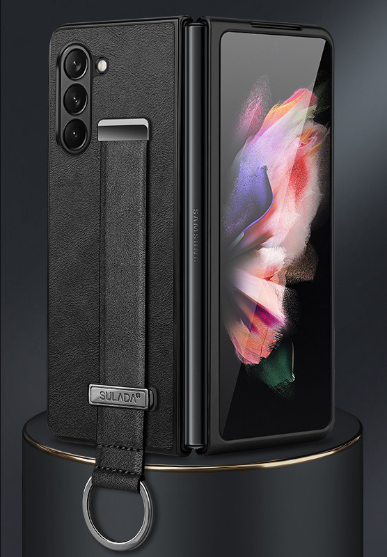 High-Grade Italian Calf Leather Case Cover for Samsung Fold Series