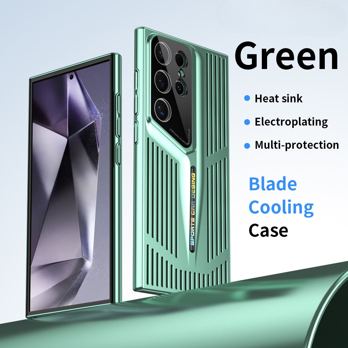 Blade Cooling Case Cover for Samsung S Series