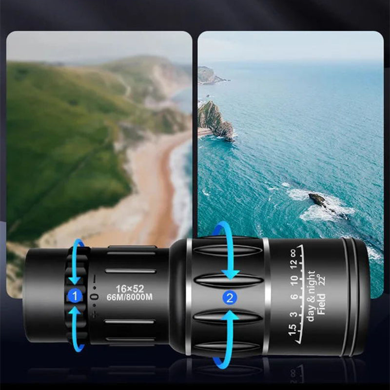 Portable High Magnification Monocular Telescope(Pro Set Limited - Time Off : FREE SHIPPING🚀🚀)