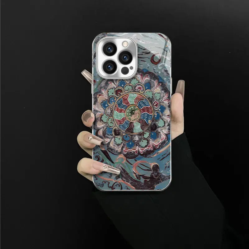 DunHuang Lotus Case Cover for iPhone - Buy 2: 50% OFF 2nd🔥