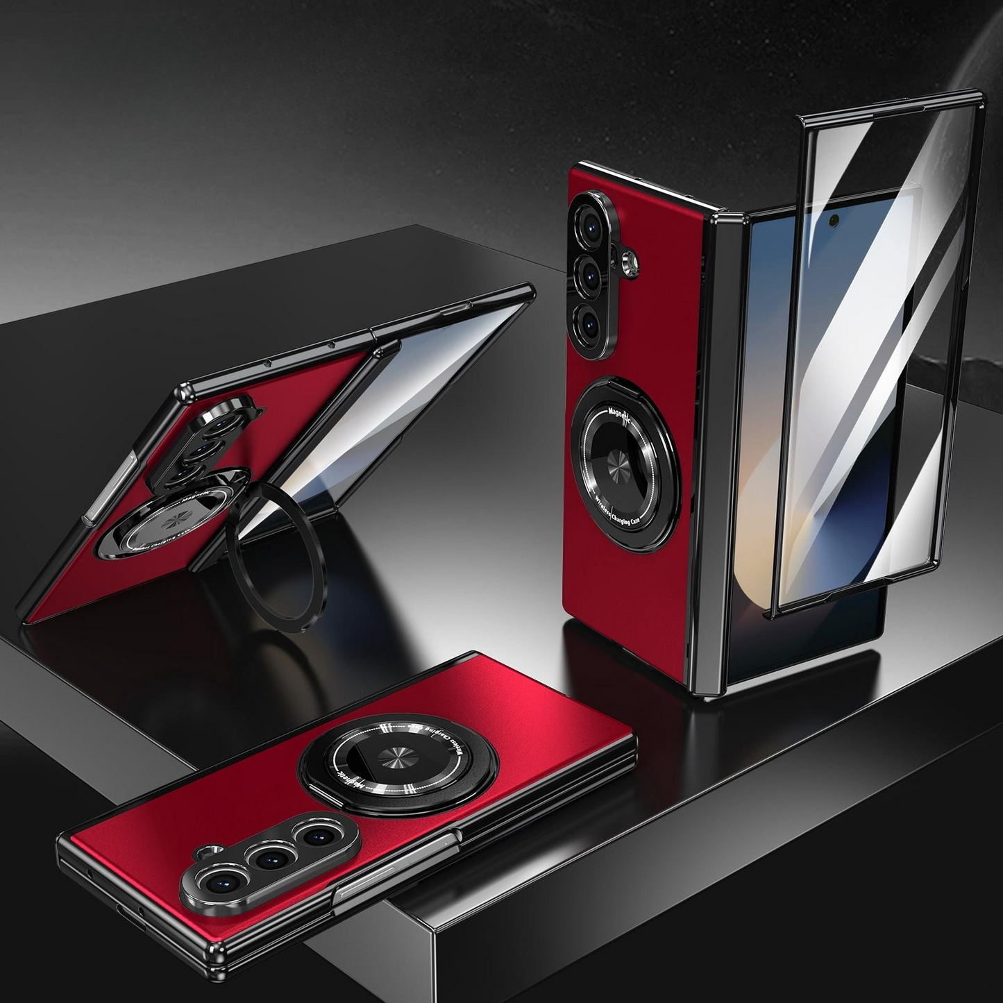 Powerful Magnetic Holder Case Cover for Samsung Fold Series