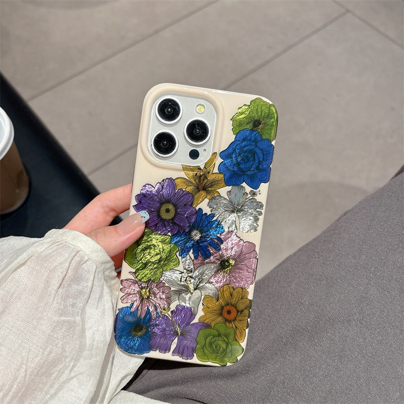 Retro Floral Case Cover for iPhone - Buy 2: 50% OFF 2nd🔥