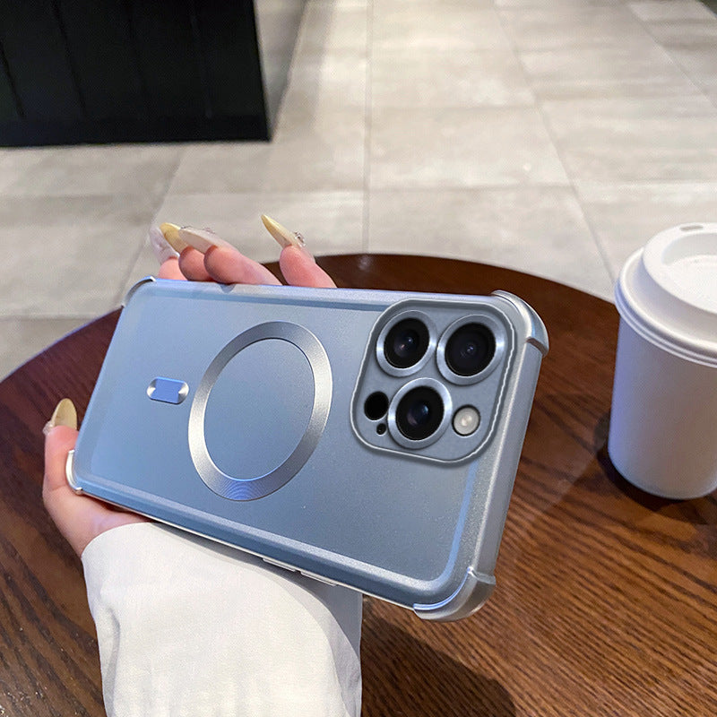 Metallic Magnetic Case Cover for iPhone
