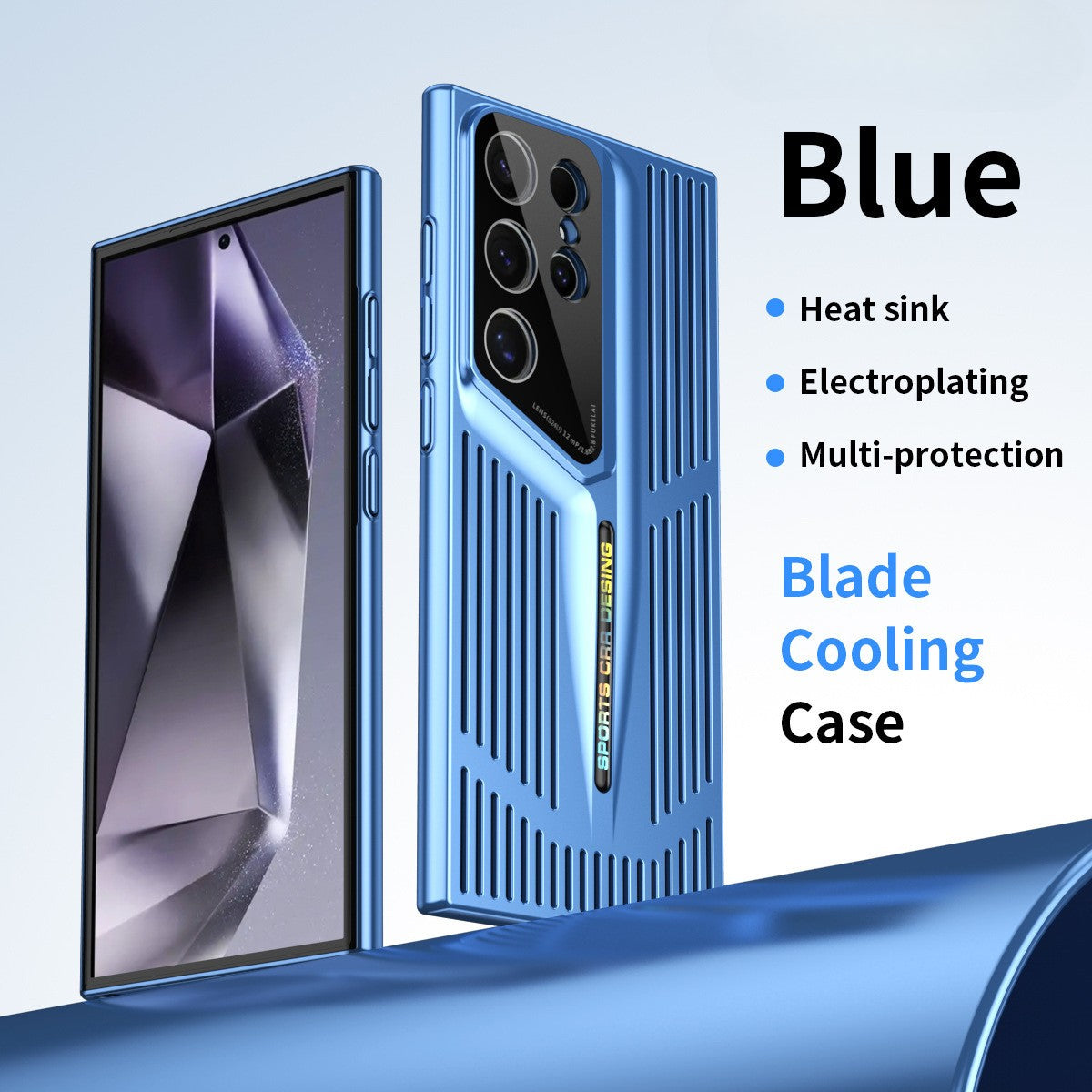 Blade Cooling Case Cover for Samsung S Series