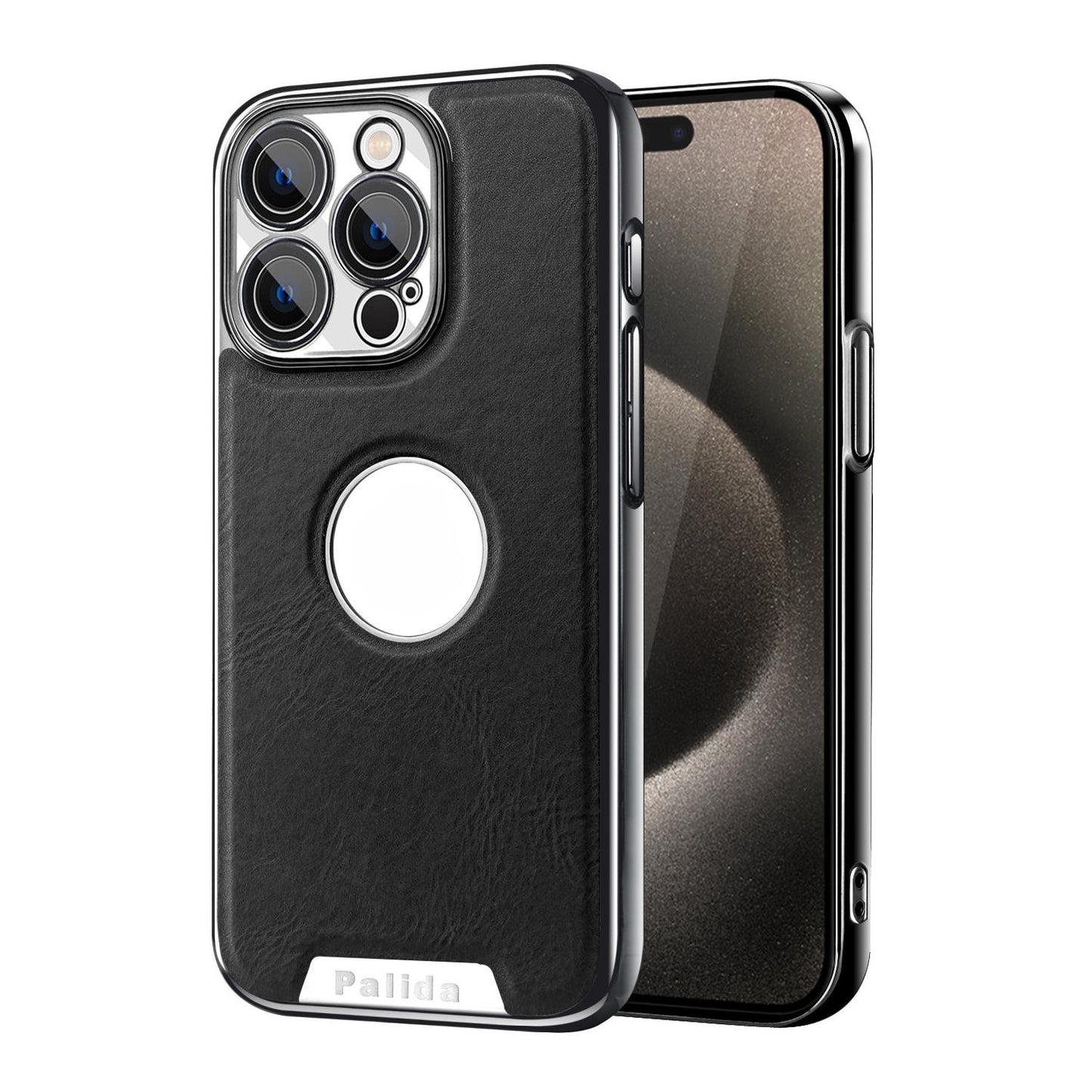 Calf Leather & Light Luxury Case Cover for iPhone