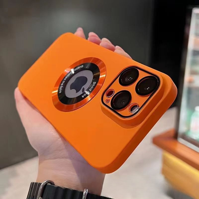Creative Opening Frosted Soft Case Cover for iPhone
