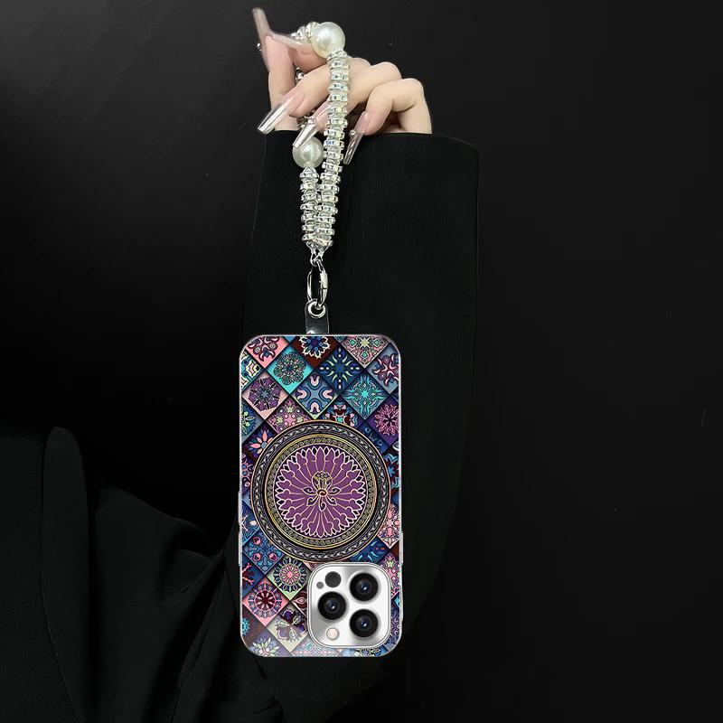 Purple-Toned Multicoloured Lotus Flower Case Cover for iPhone -🎁Buy 2 items 2nd get 50% off