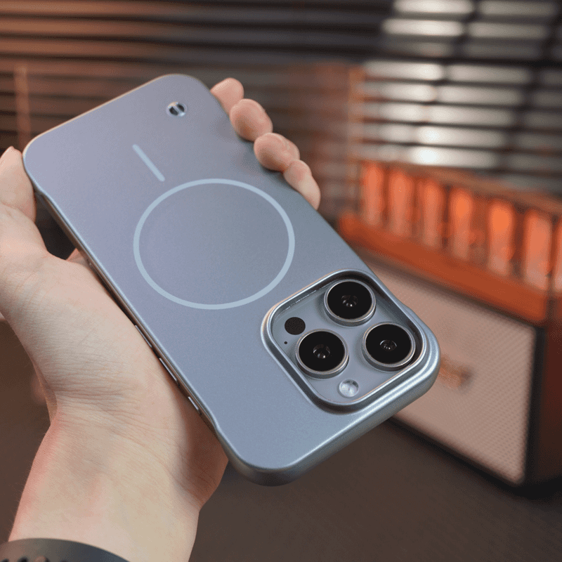 Ultra Slim Bezel-Less Case Cover for iPhone