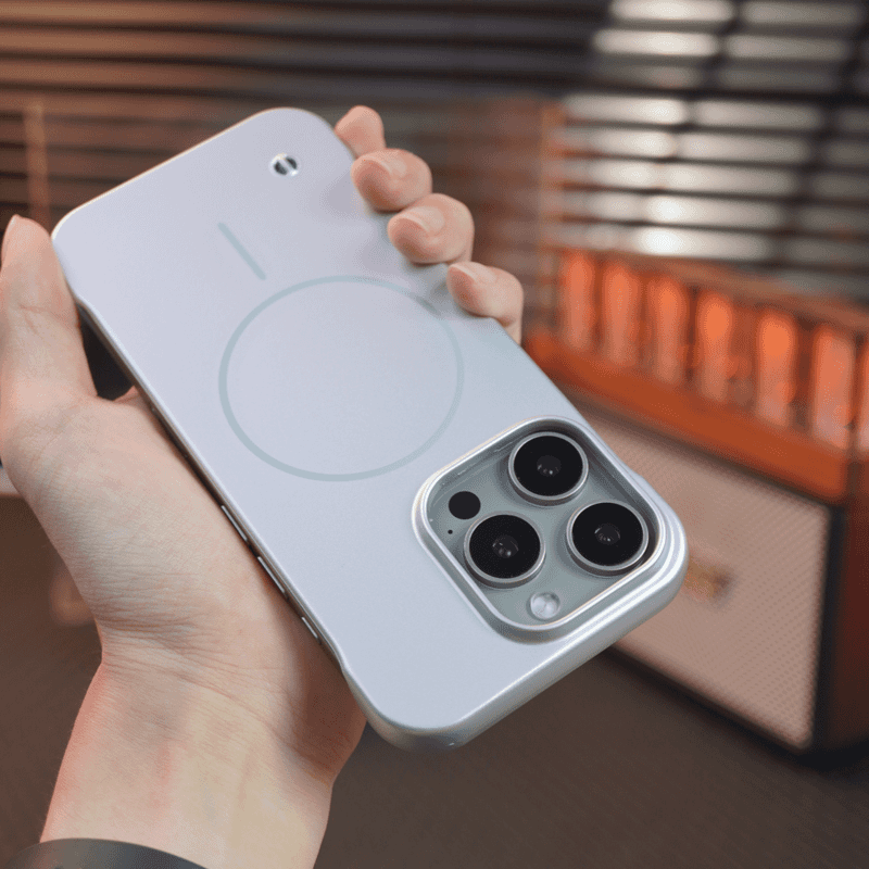 Ultra Slim Bezel-Less Case Cover for iPhone