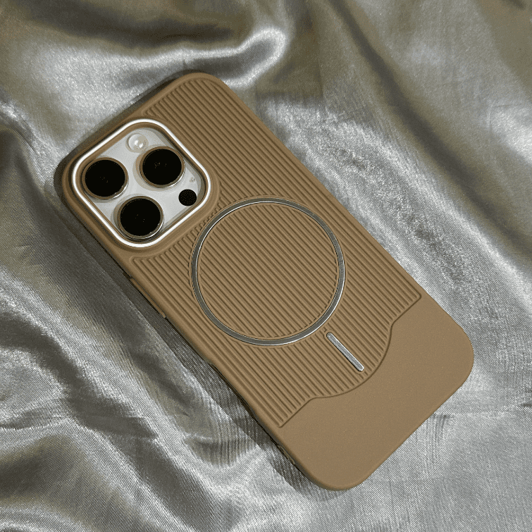 Silicone Strip Magnetic Case Cover for iPhone