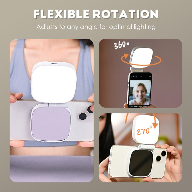 3-in-1 Portable Magnetic Selfie Light for Phone (Super Strong Magnetic Attraction🧲 & Order NOW Enjoy FREE SHIPPING🚀)