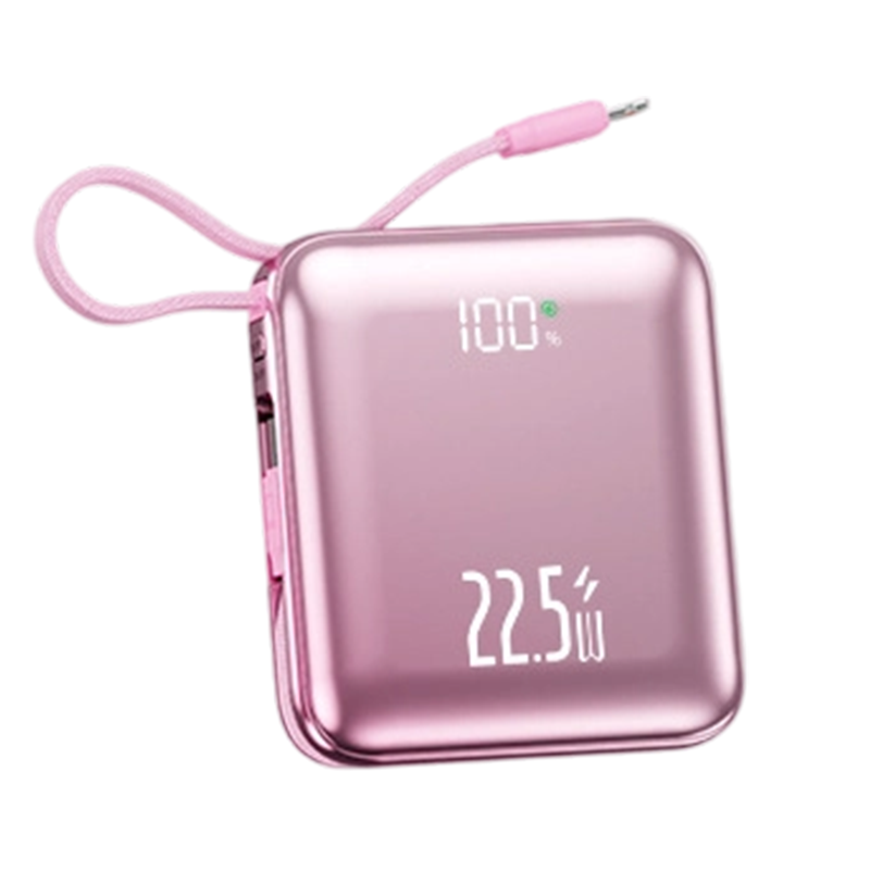 Portable Power Bank with Built-in Cables-🚀 Free Shipping 🚀