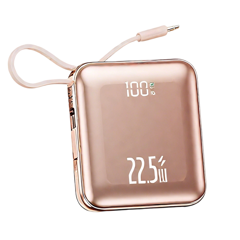 Portable Power Bank with Built-in Cables-🚀 Free Shipping 🚀