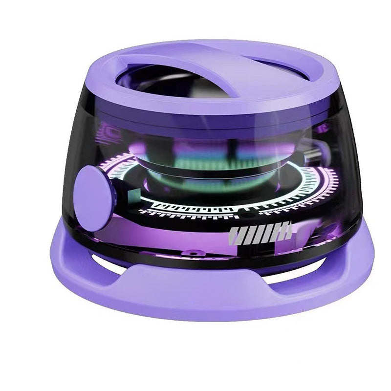 Compact and Magnetic Bluetooth Speaker Set with LED Lights-🔥2nd Item at 50% OFF