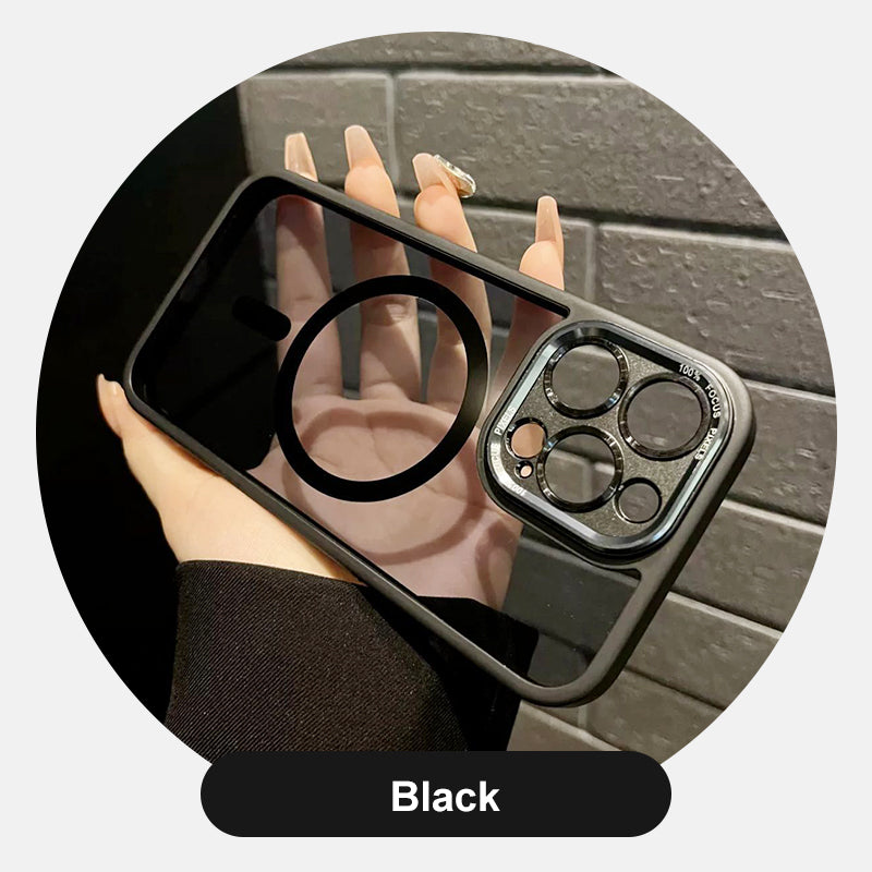 Translucent Shockproof Magnetic iPhone Case