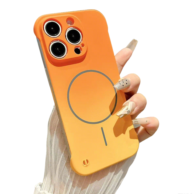 Magnetic Gradient Semi-Wrapped Phone Case