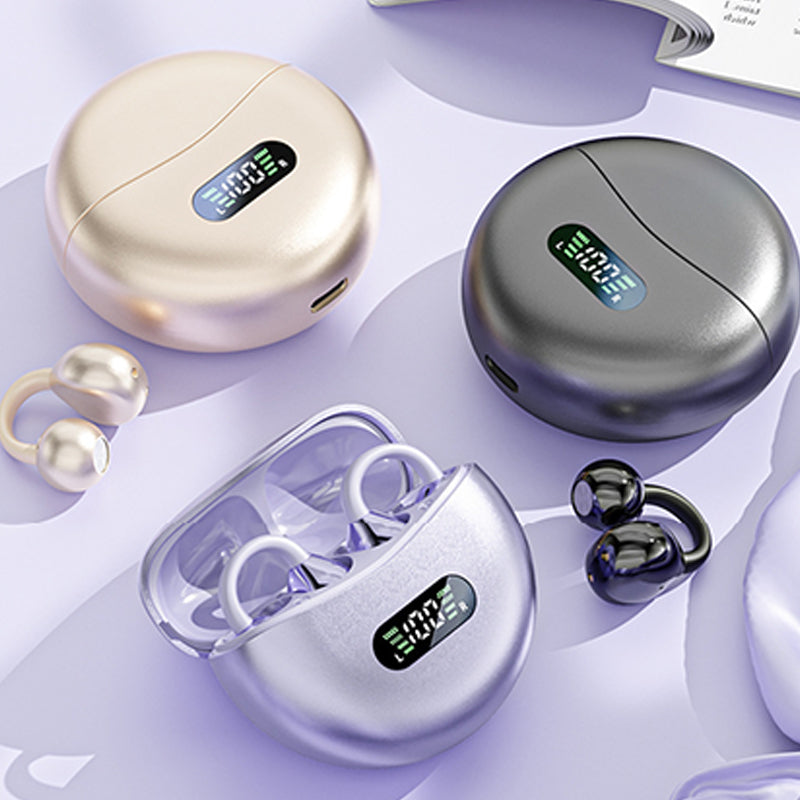 AI Translation Bluetooth Open Ear Clip-On Earbuds - ✈️Order now enjoy FREE SHIPPING✈️