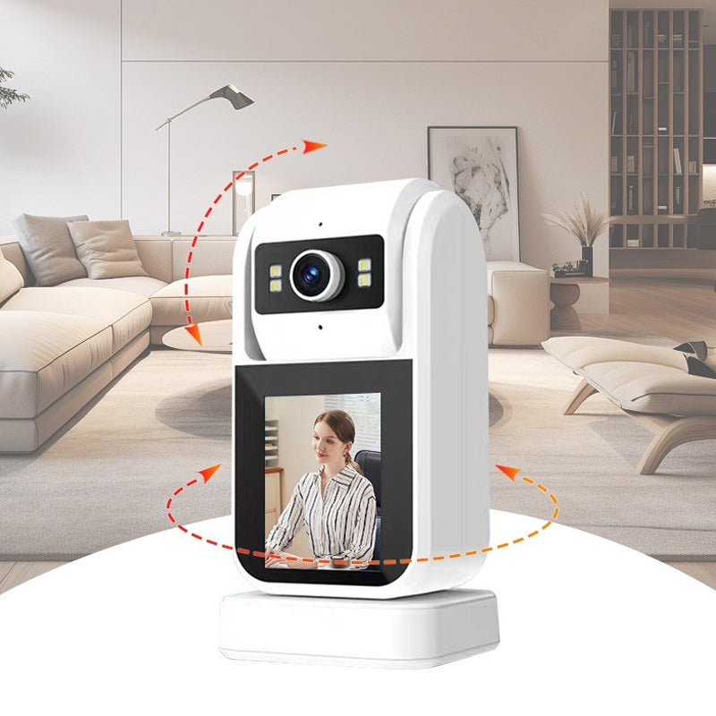 Home Security Camera with Speaker & Screen - ✈️ Order now enjoy free delivery ✈️