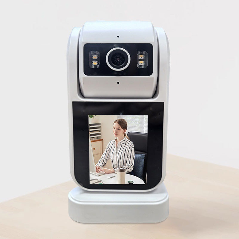 Home Security Camera with Speaker & Screen - ✈️ Order now enjoy free delivery ✈️
