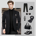 🔥Warm and stylish✨Men's Slim-fit Casual Suit Jacket — Free Shipping✈️