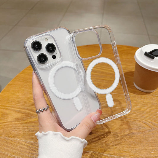 Military-Grade Drop-Proof Transparent Case Cover for iPhone