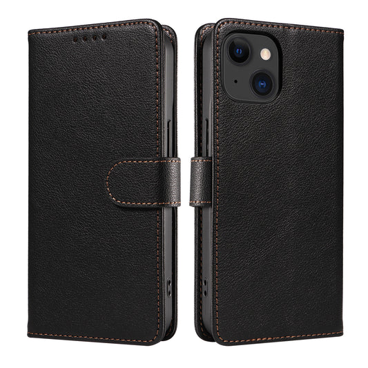 Classic Leather Flip  Cover Case for iPhone