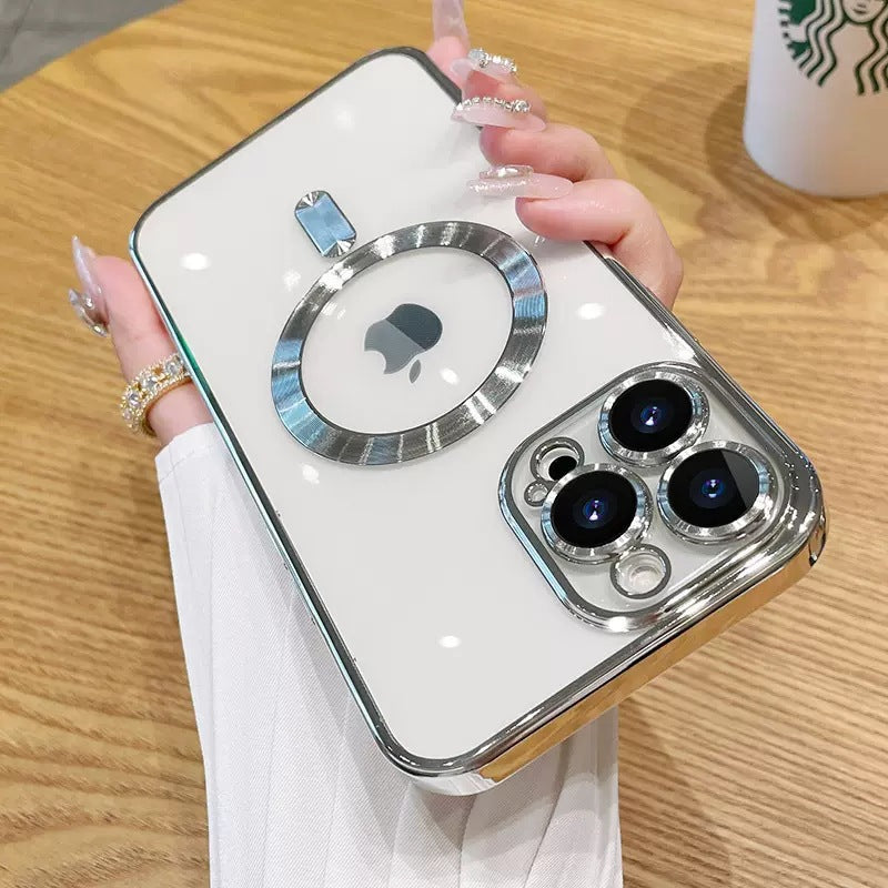 Electroplated Soft Case Cover for iPhone