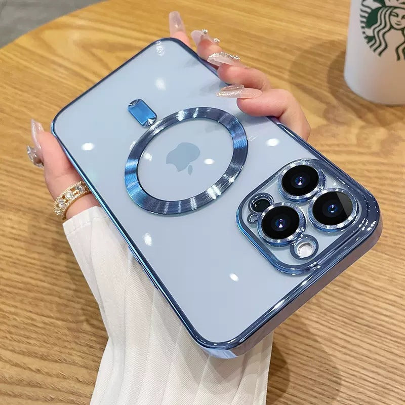 Electroplated Soft Case Cover for iPhone