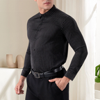 👑Fliwos® Men's Breathable Wrinkle-Free Striped Shirt