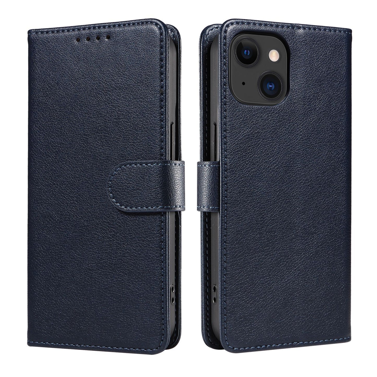 Classic Leather Flip  Cover Case for iPhone