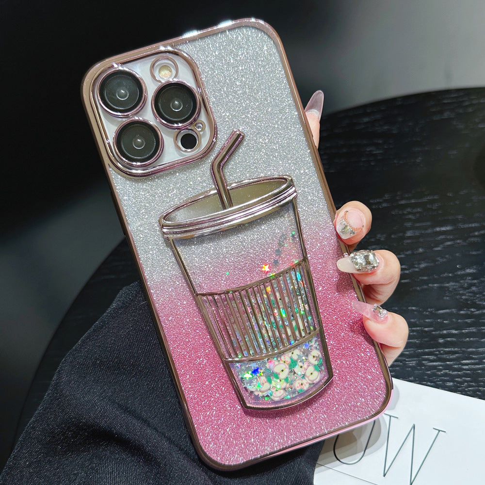 Gradient Meteor Cup Case Cover for iPhone