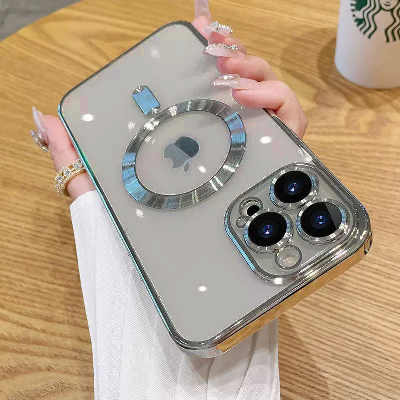 Electroplated Soft Case Cover for iPhone