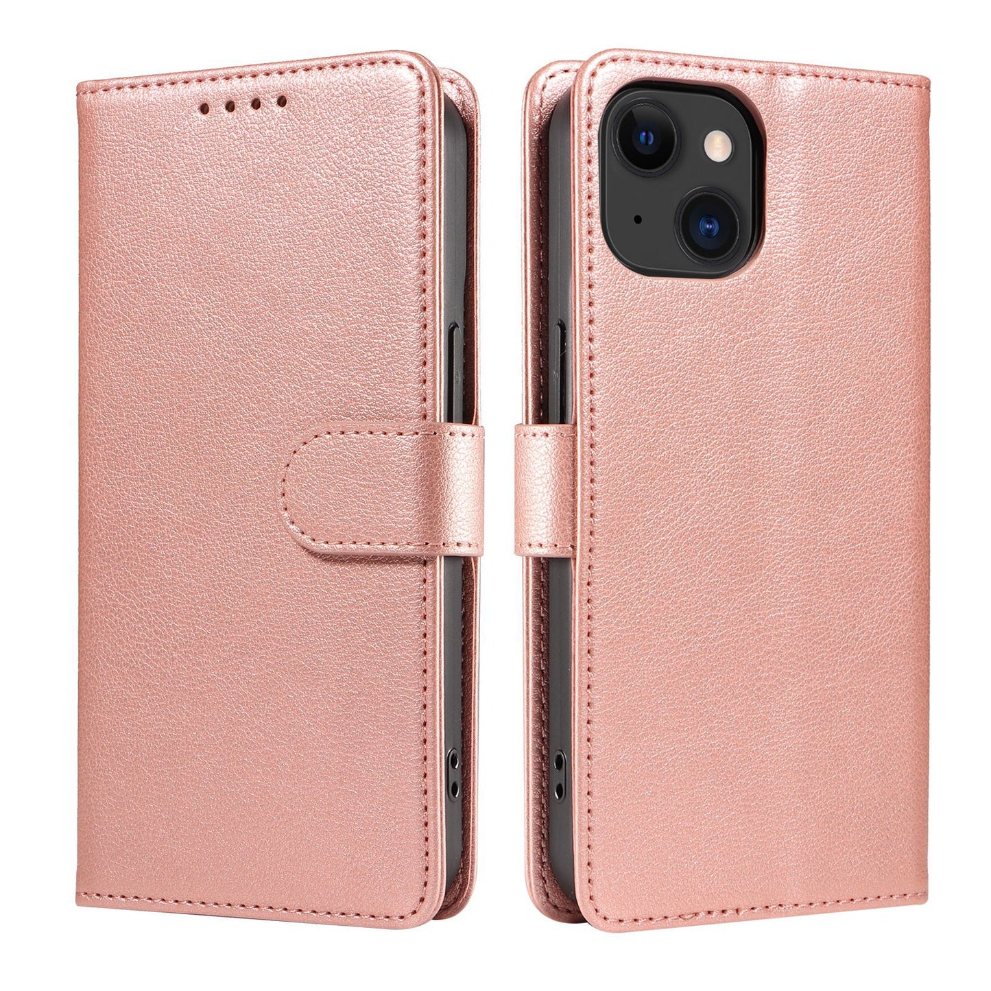 Classic Leather Flip  Cover Case for iPhone