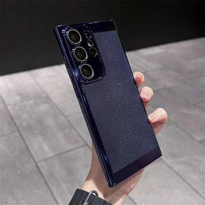 Metal Mesh Breathable Cooling Case Cover for Samsung S Series