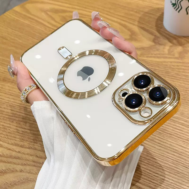 Electroplated Soft Case Cover for iPhone