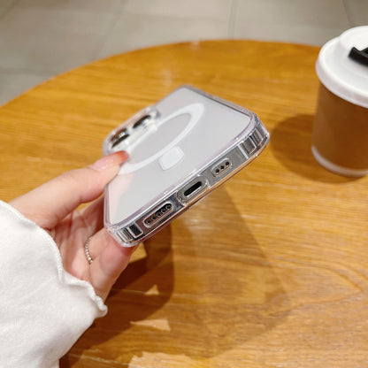 Military-Grade Drop-Proof Transparent Case Cover for iPhone