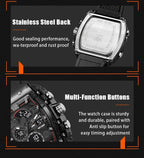 🔥LED Backlight+Stopwatch Technique🔥Multi-Function Sport & Casual Digital Watch
