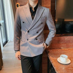 👑✨Men's Casual Double-Breasted Premium Blazer
