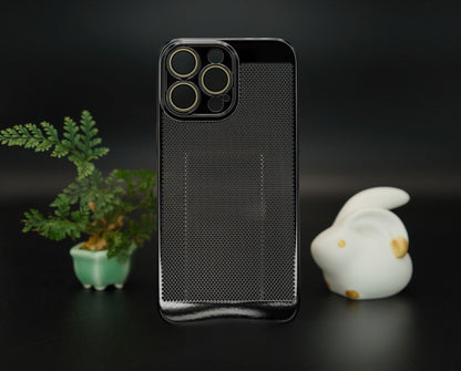 Metal Breathable Mesh Case Cover for iPhone