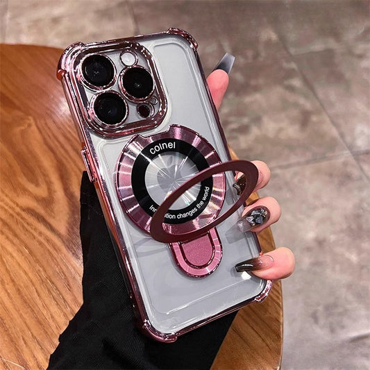 Corners Airbag & Magnetic Stand Case Cover for iPhone