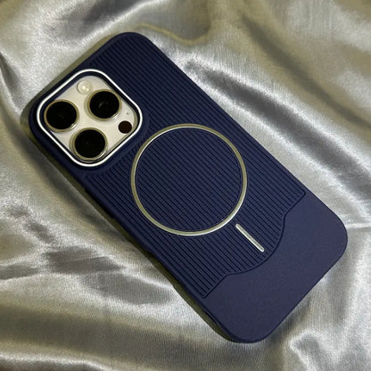 Silicone Strip Magnetic Case Cover for iPhone